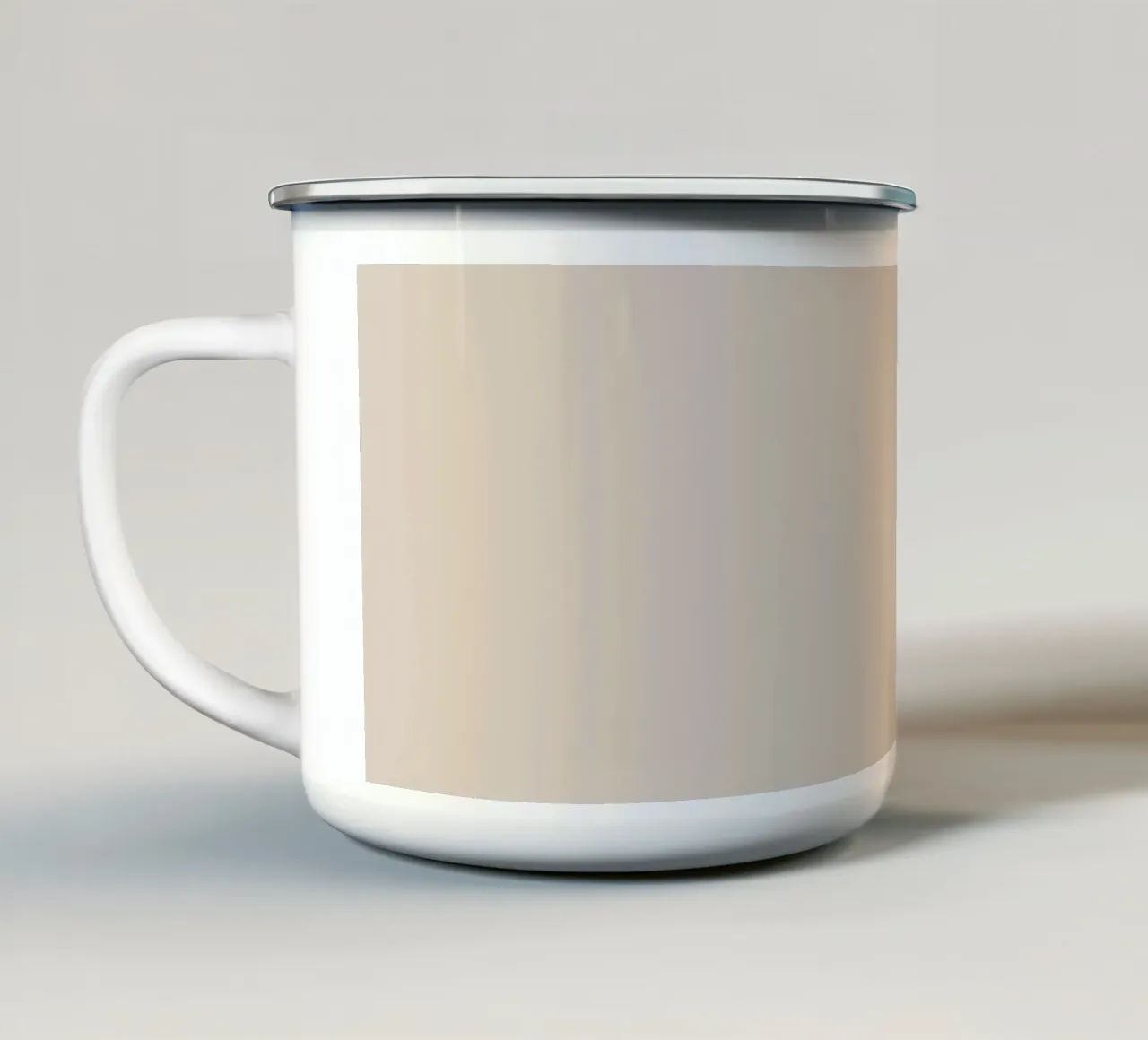 Immagine di matrimonio "Mr&Mrs" personalizzata con nome e data tazza in smalto da Liebesbeweise