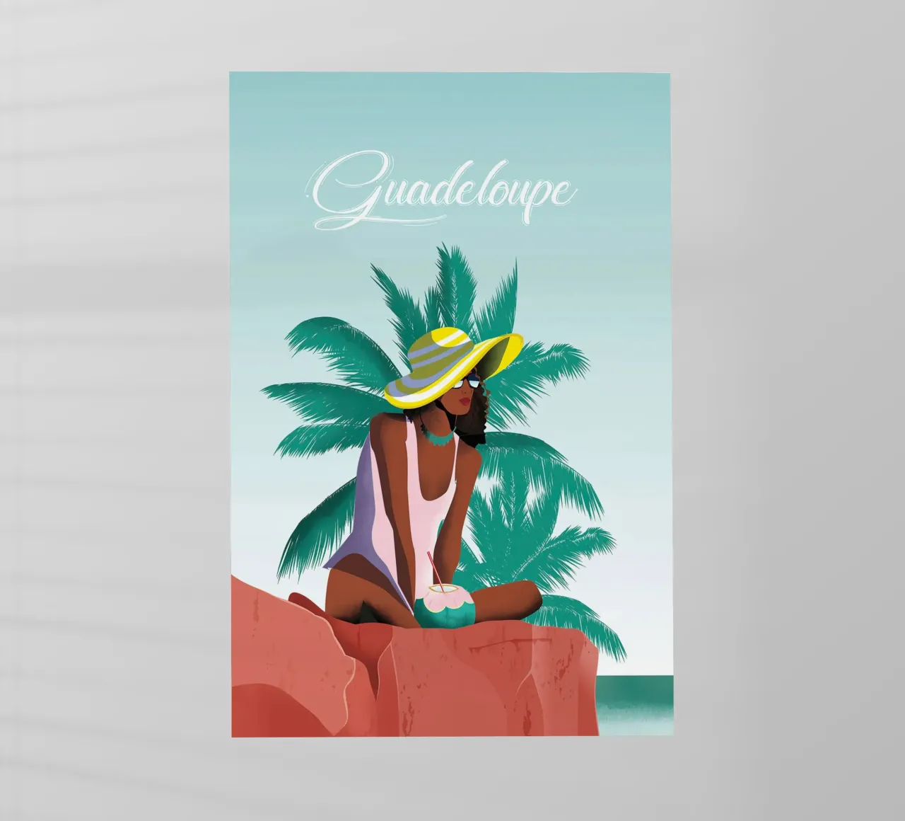 Guadeloupe pellicola backlit da Wendy Wharton