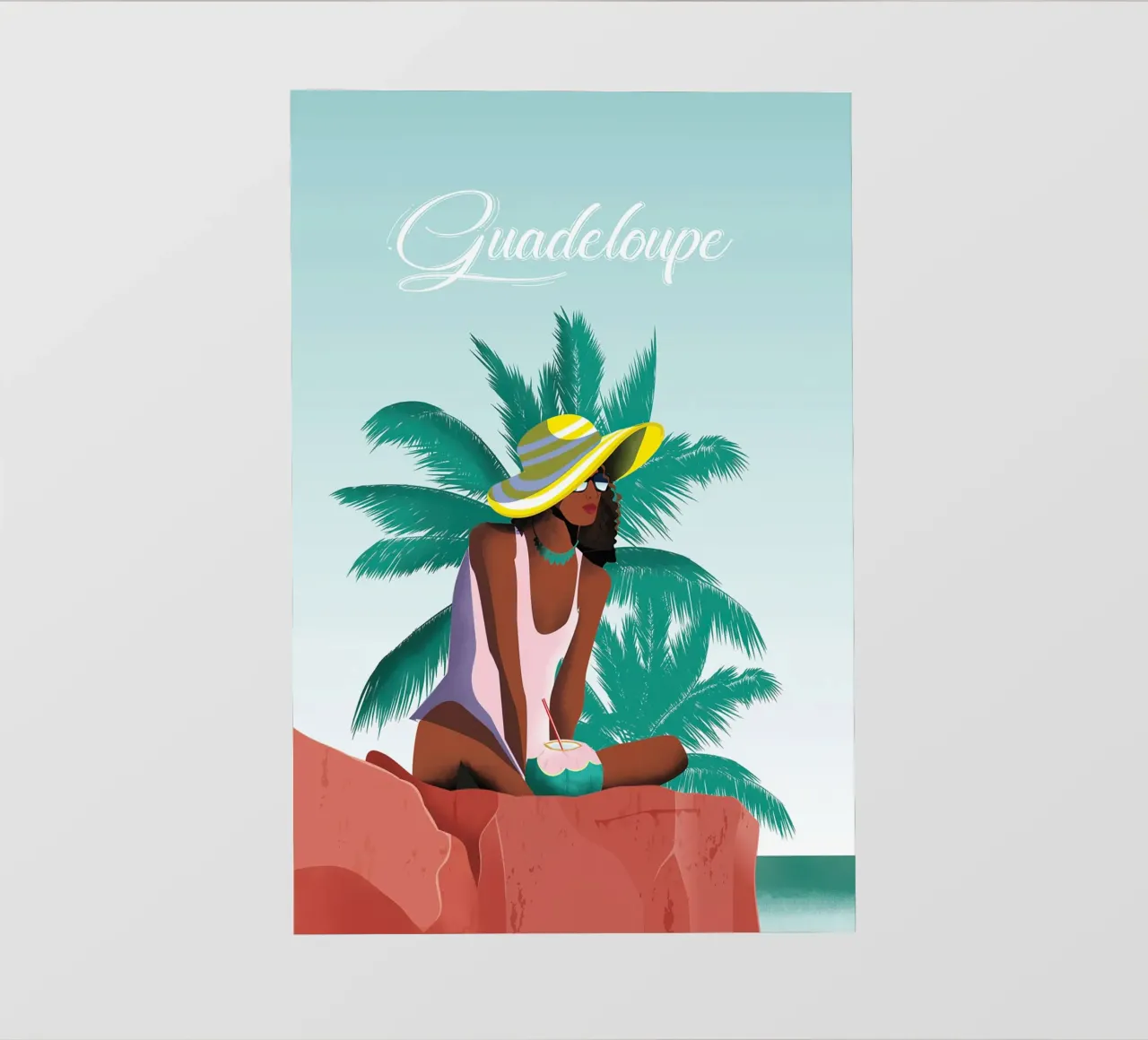 Guadeloupe pellicola backlit da Wendy Wharton