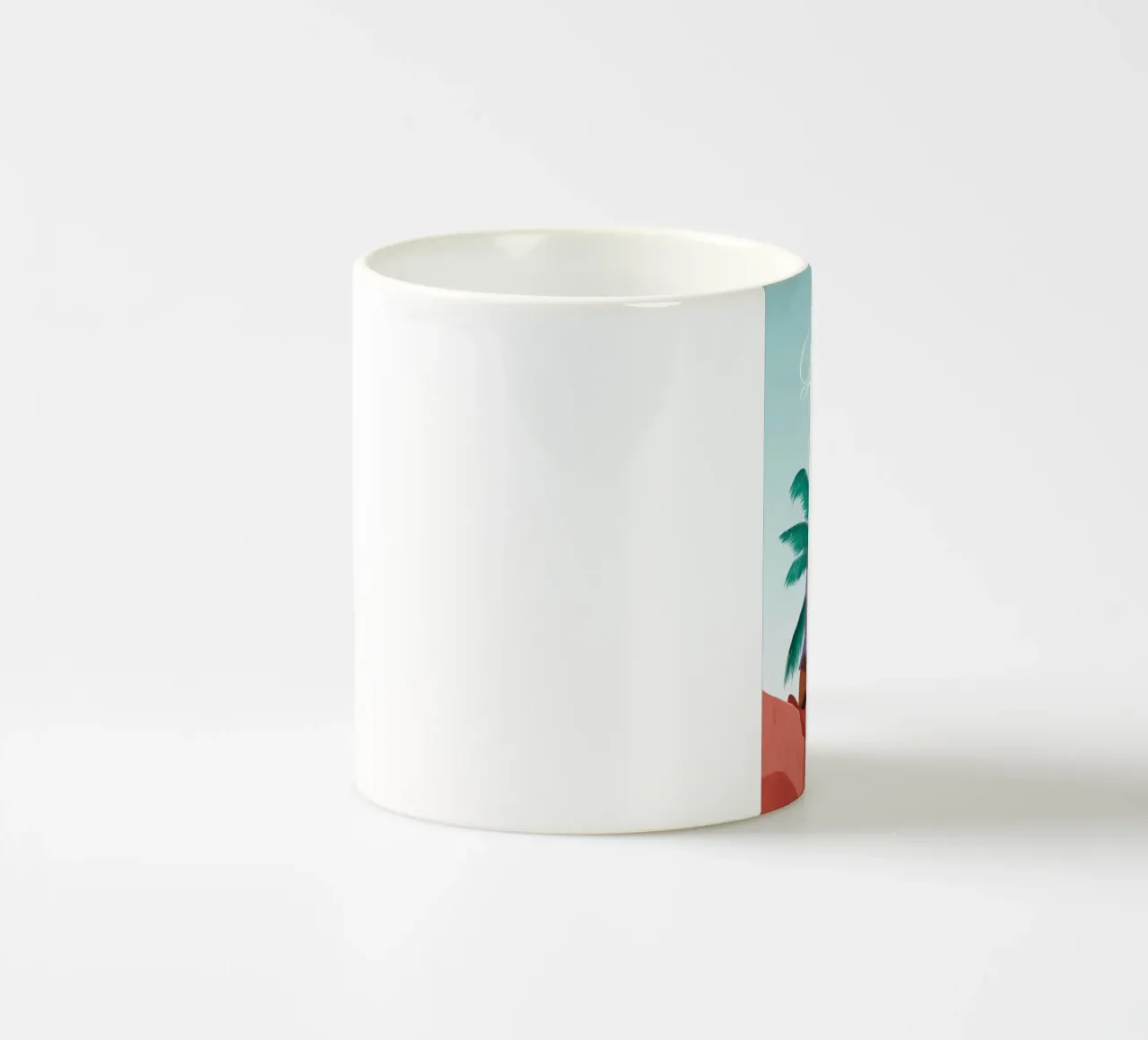 Guadeloupe tazza in ceramica da Wendy Wharton