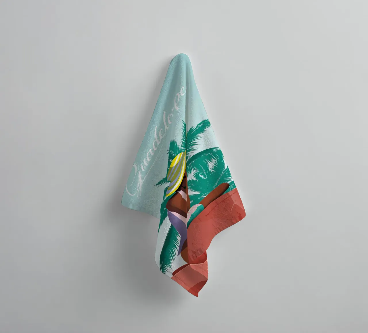 Guadeloupe asciugamano da bagno da Wendy Wharton