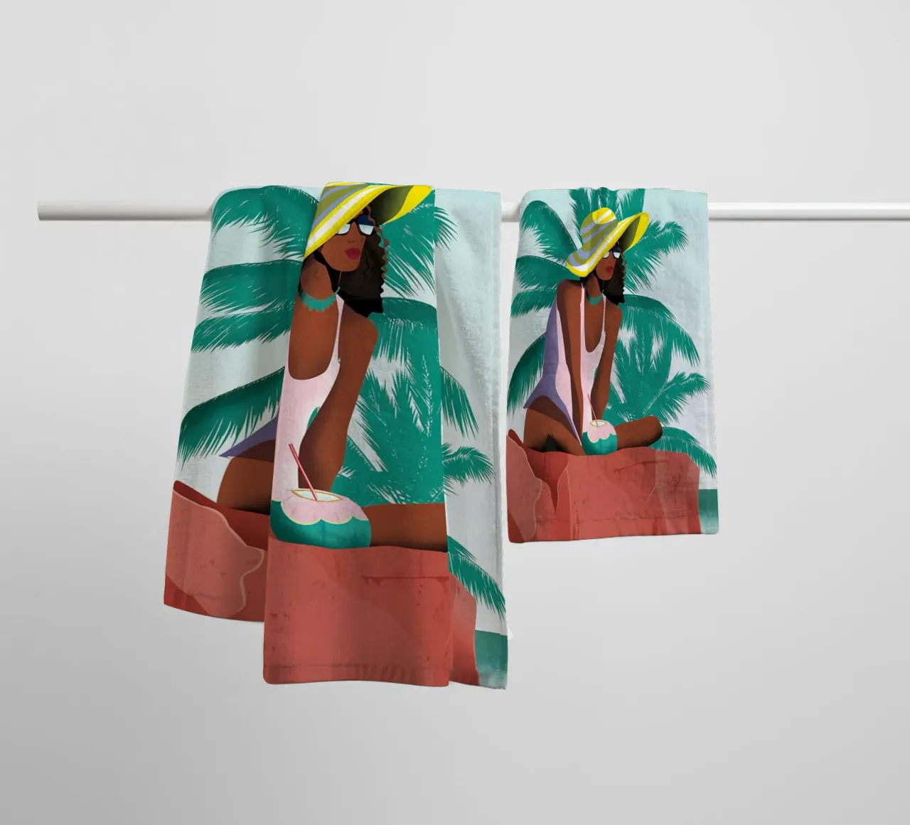 Guadeloupe asciugamano da bagno da Wendy Wharton