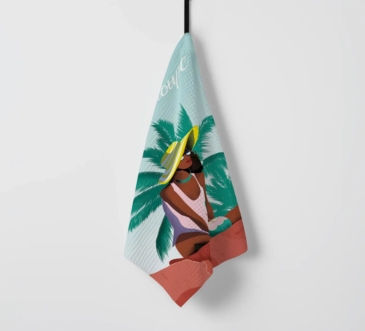 Guadeloupe canovaccio da cucina da Wendy Wharton