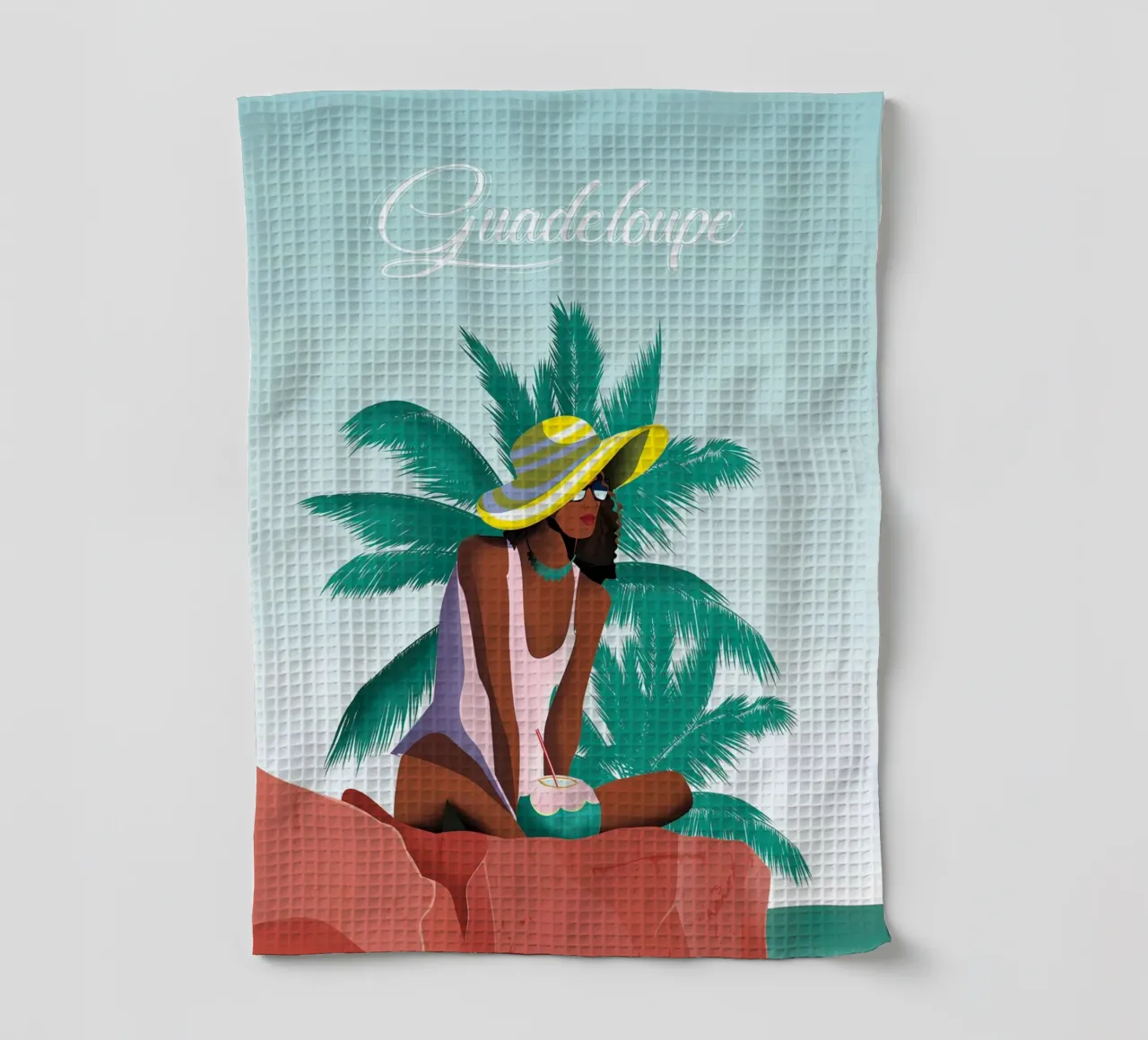 Guadeloupe canovaccio da cucina da Wendy Wharton