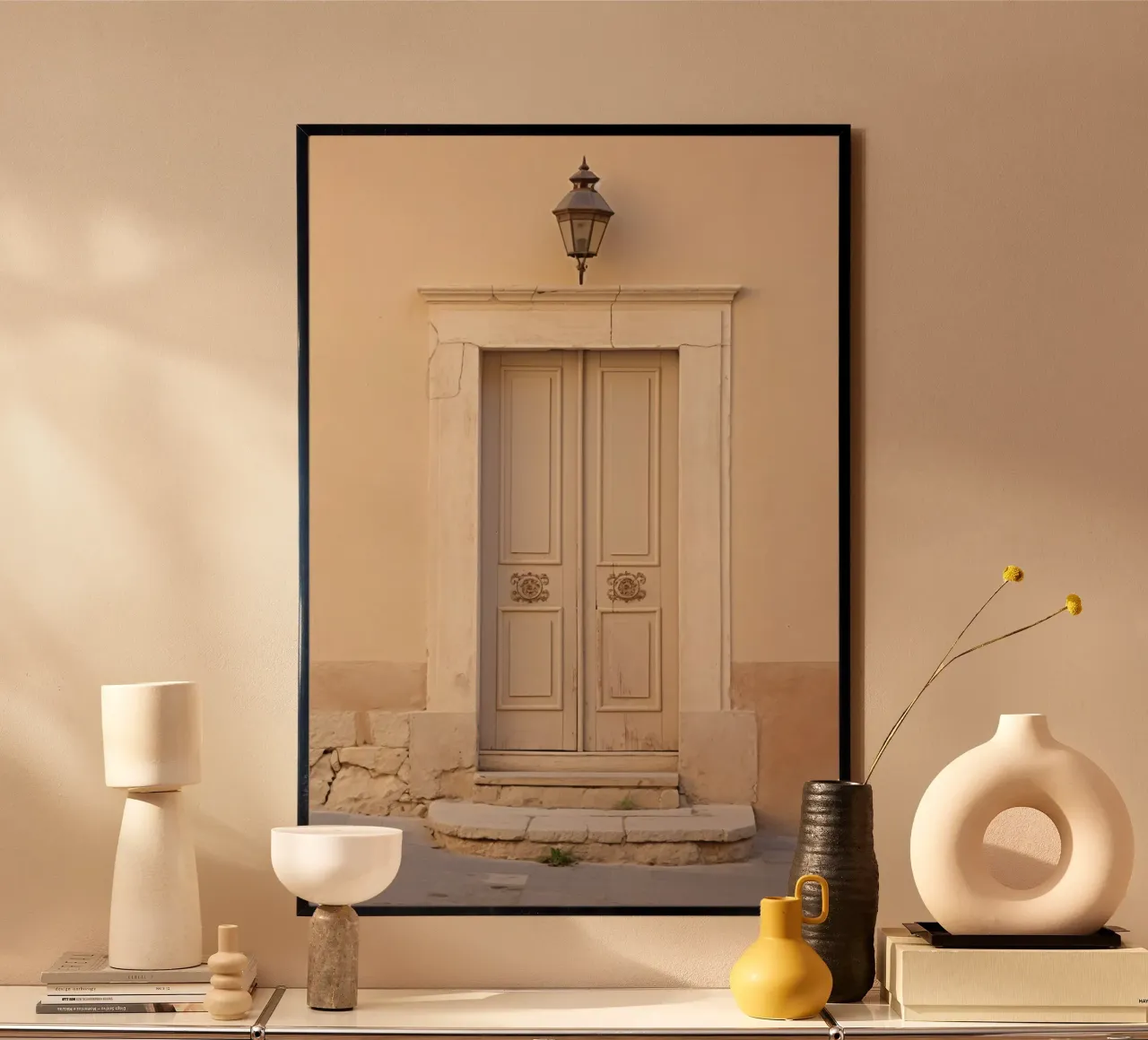 Mediterranean Door poster da Artsy Bessy
