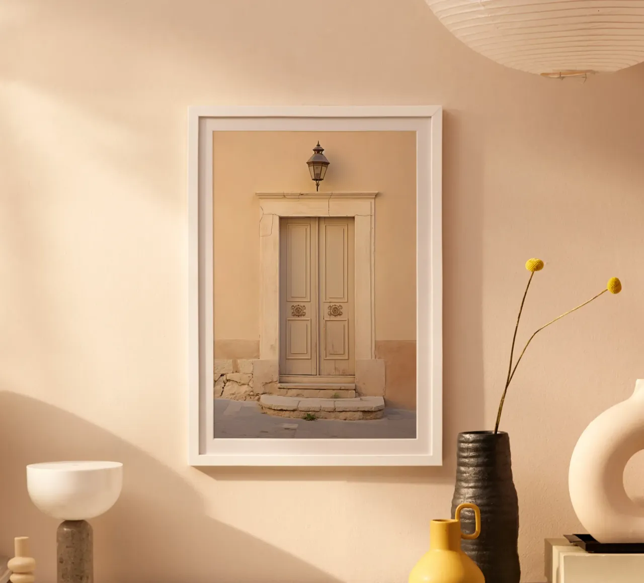Mediterranean Door poster da Artsy Bessy