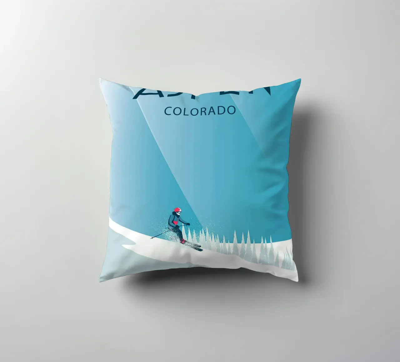 Aspen Colorado cuscino da Wendy Wharton