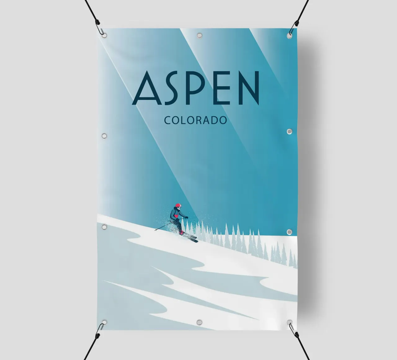 Aspen Colorado telo in pvc da Wendy Wharton