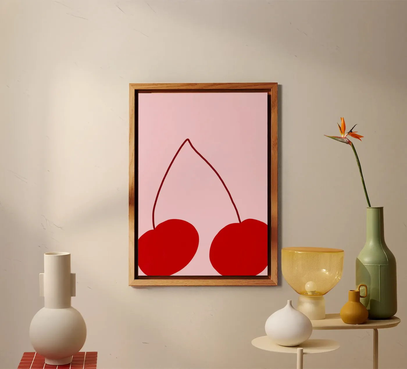 Ciliegia alluminio dibond da Athene Fritsch