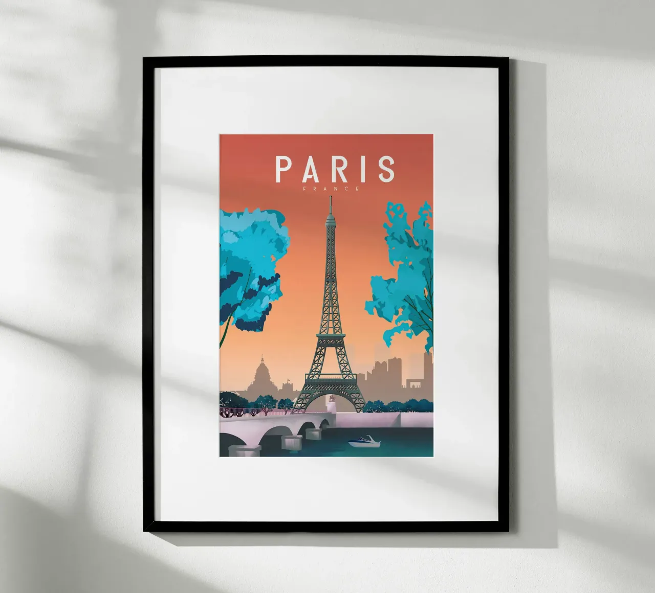 Paris France poster da Wendy Wharton