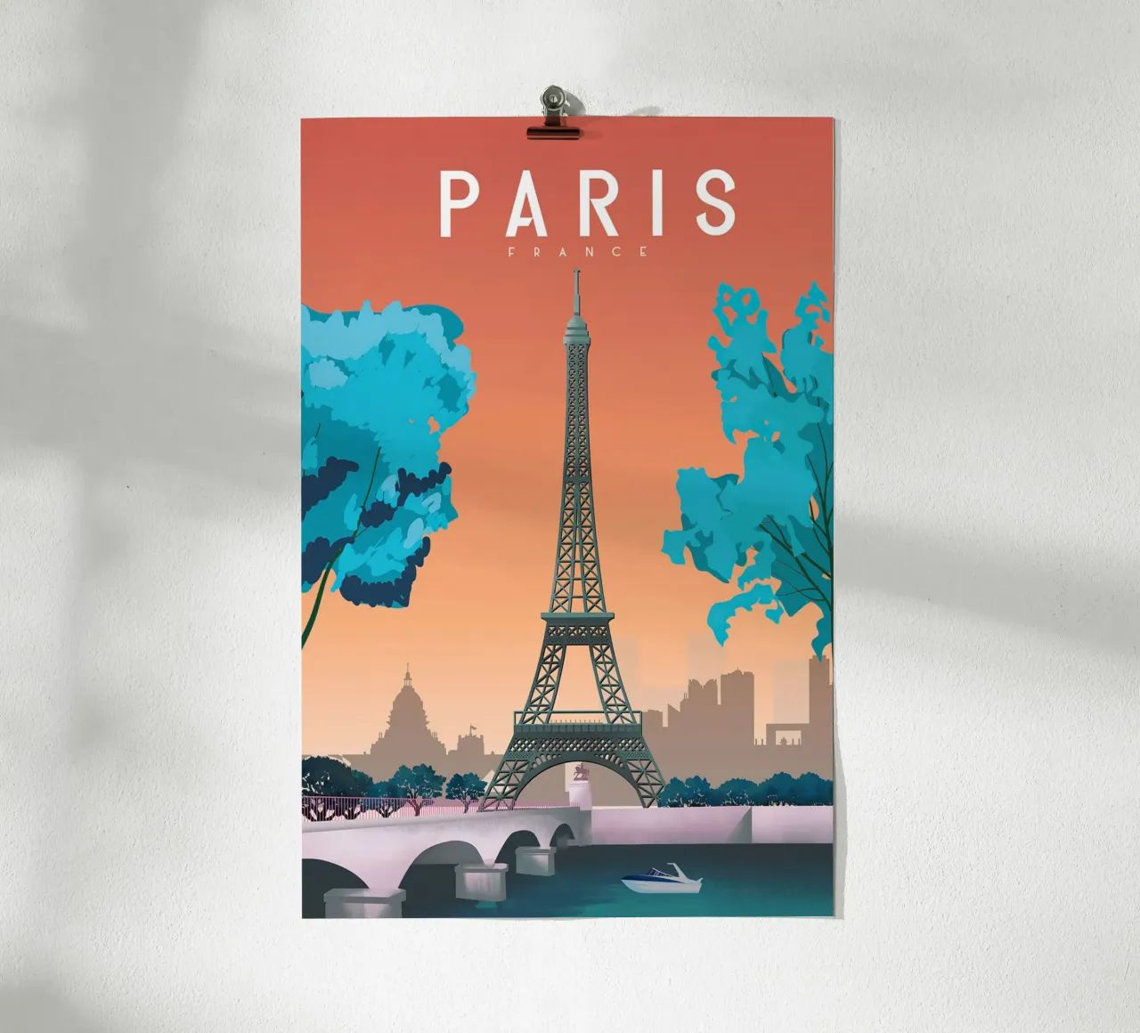 Paris France poster da Wendy Wharton