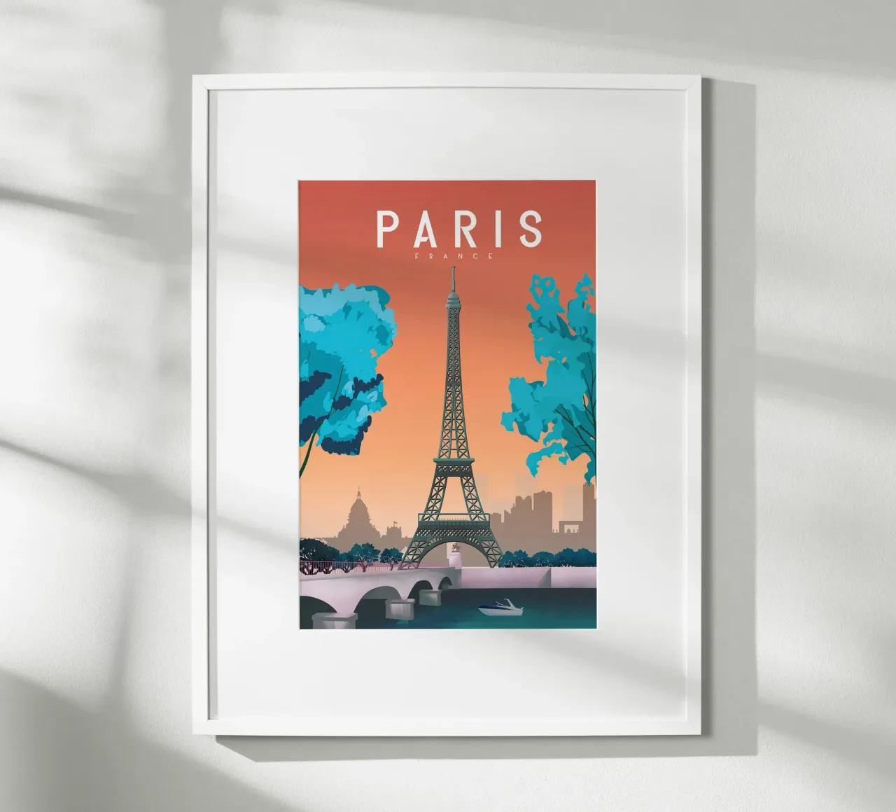 Paris France poster da Wendy Wharton