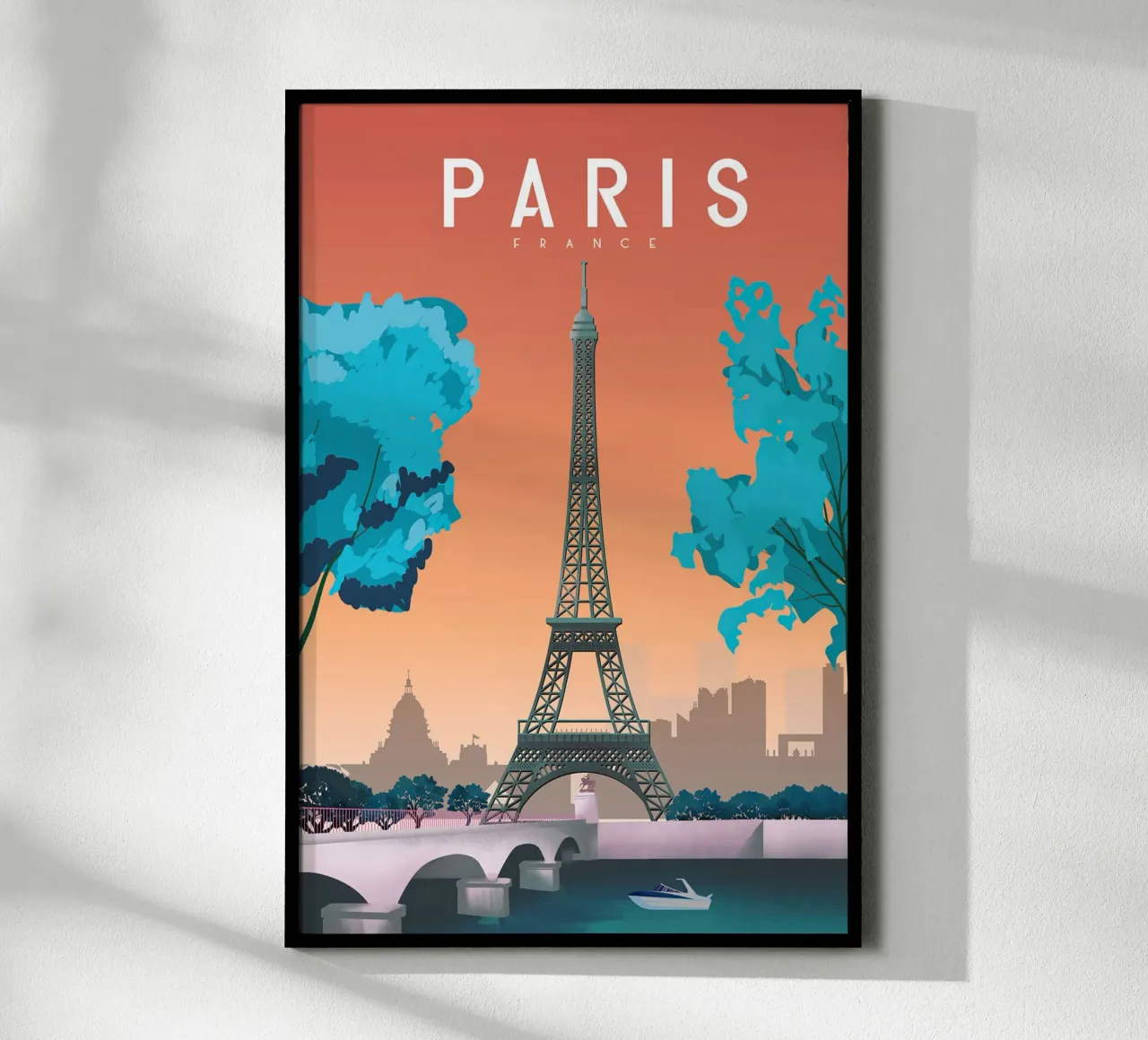 Paris France poster da Wendy Wharton