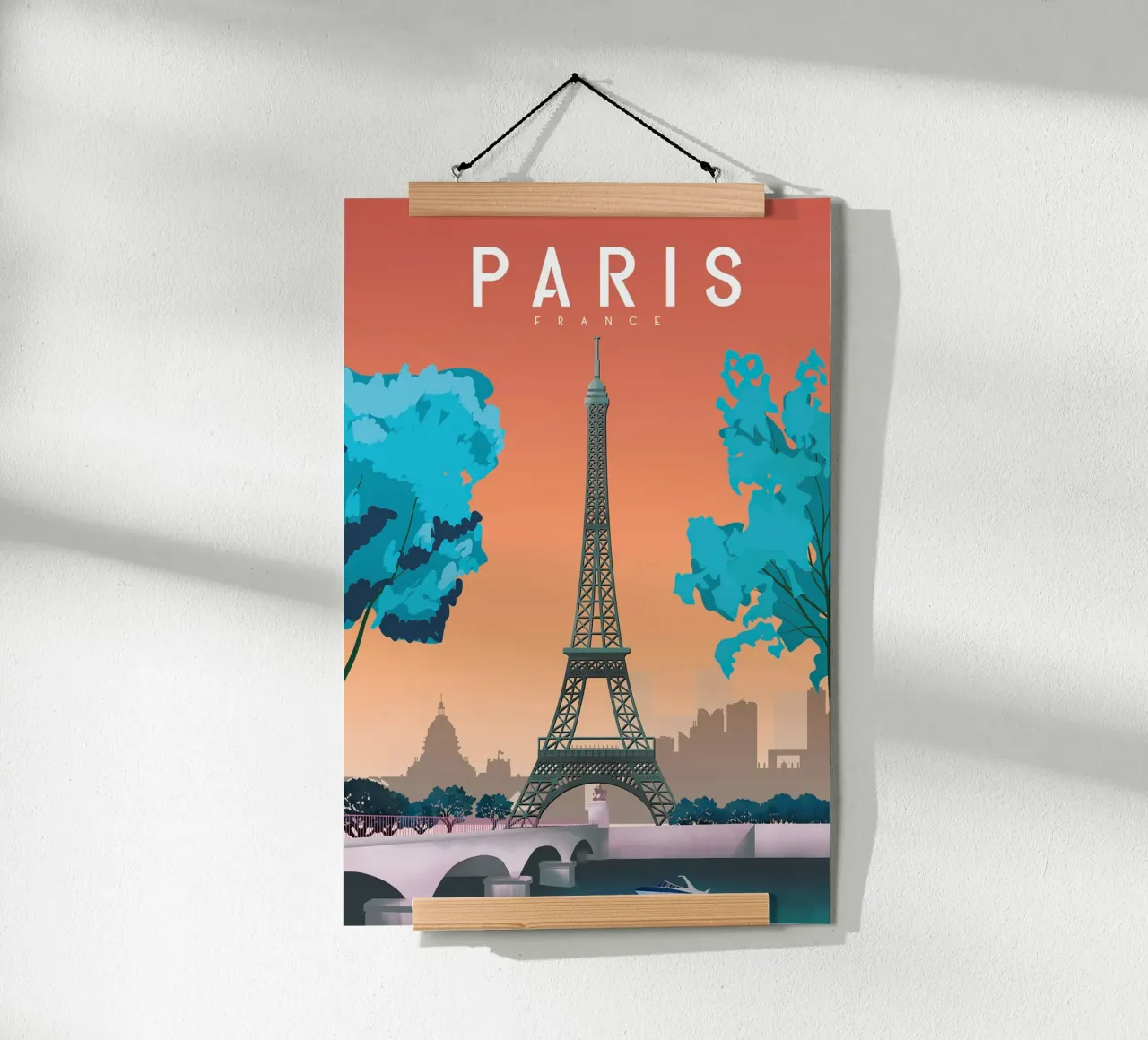 Paris France poster da Wendy Wharton