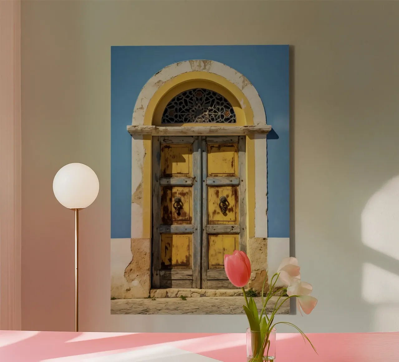 Marrakesh tela con Cornice a cassetta da Artsy Bessy