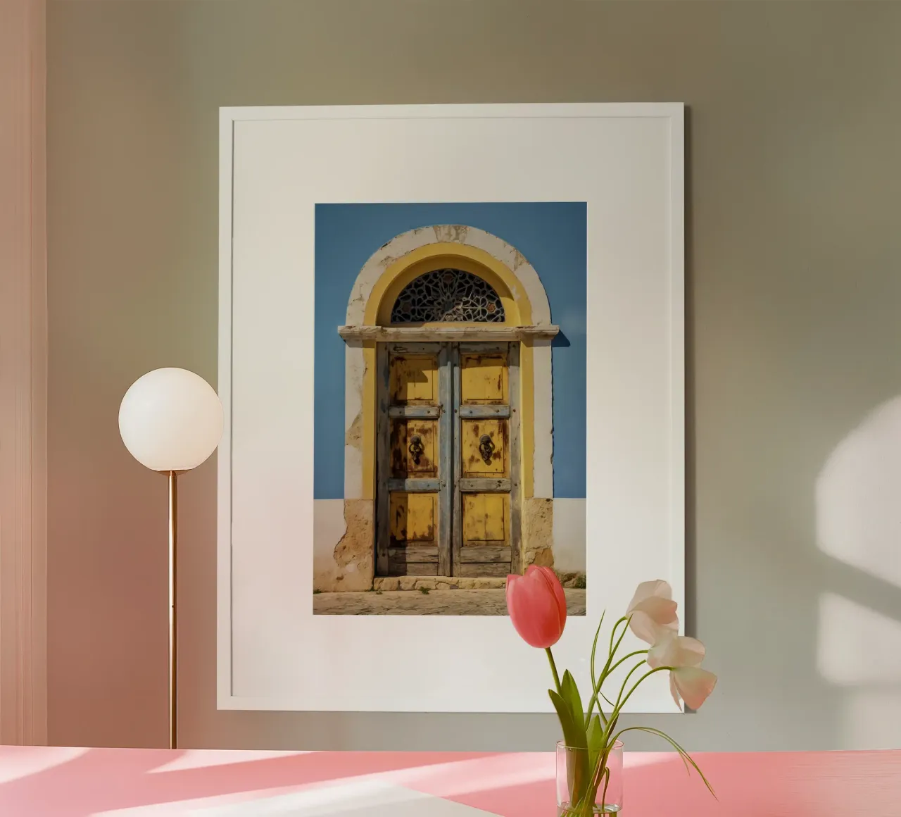 Marrakesh poster con telaio in plastica da Artsy Bessy