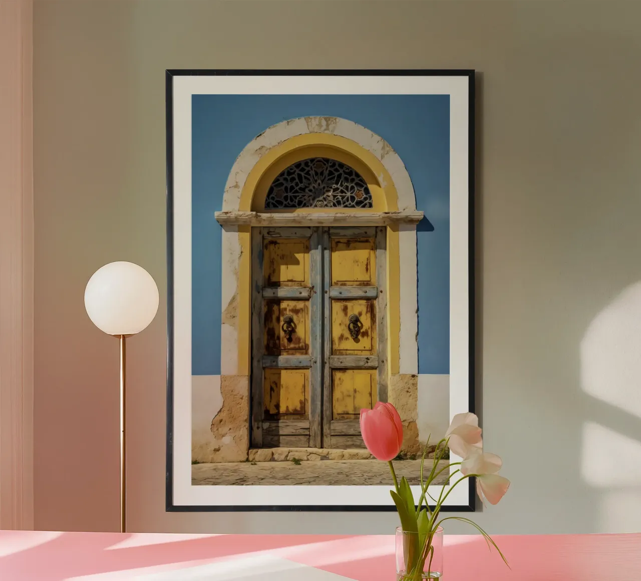 Marrakesh poster con telaio in plastica da Artsy Bessy