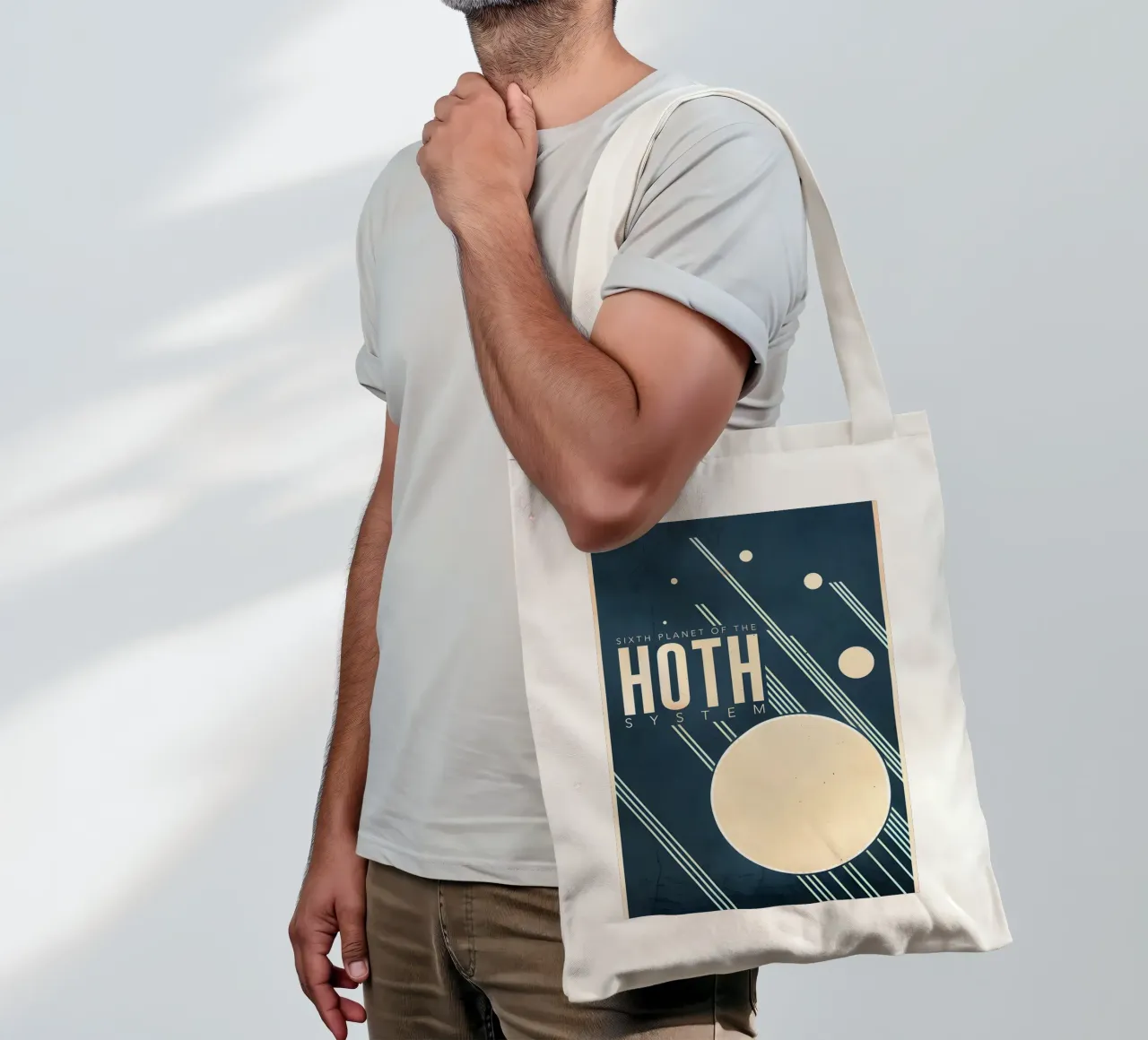 Sixth Planet Of The Hoth System borsa in juta da Robert Hoff