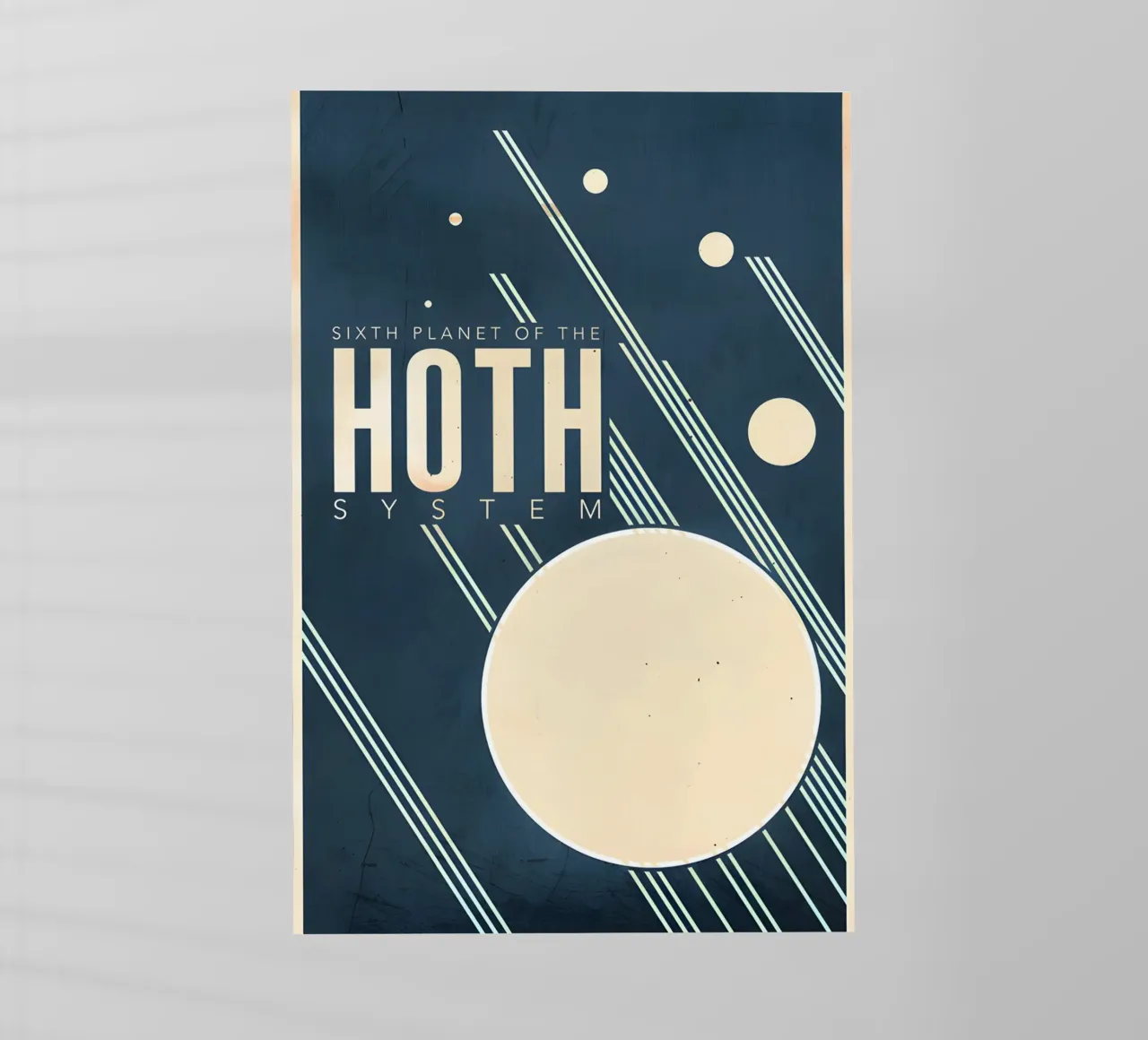 Sixth Planet Of The Hoth System pellicola backlit da Robert Hoff