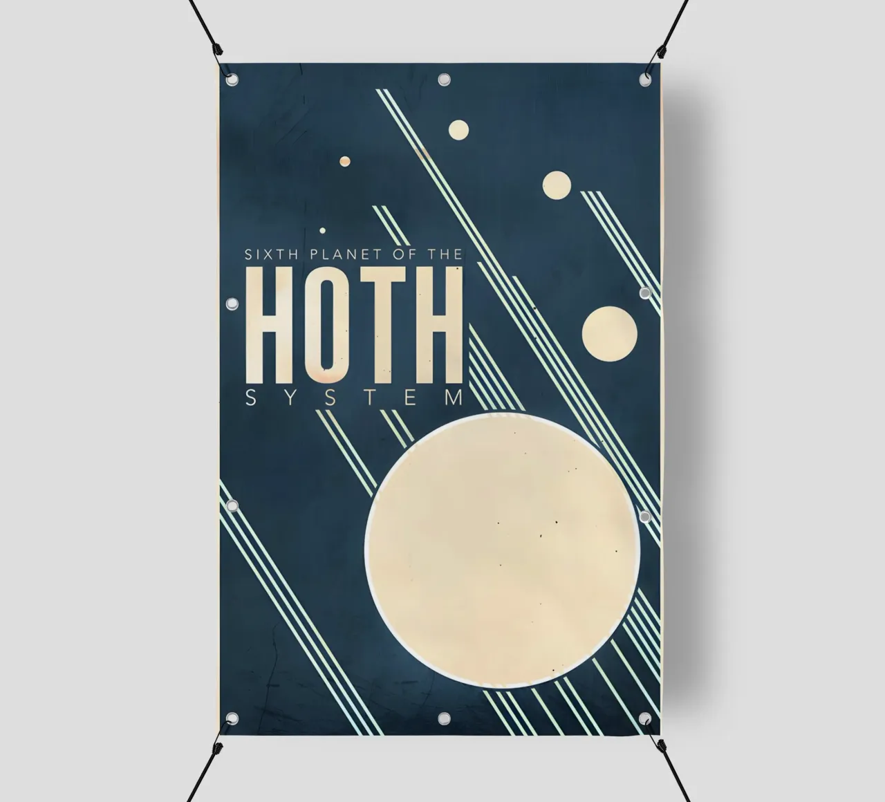 Sixth Planet Of The Hoth System telo in pvc da Robert Hoff