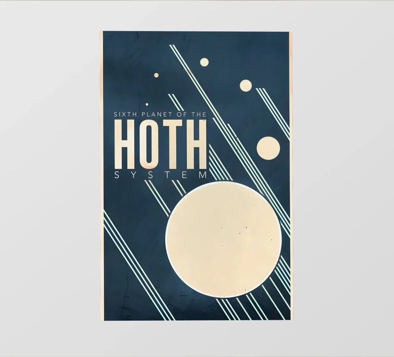 Sixth Planet Of The Hoth System telo in pvc da Robert Hoff