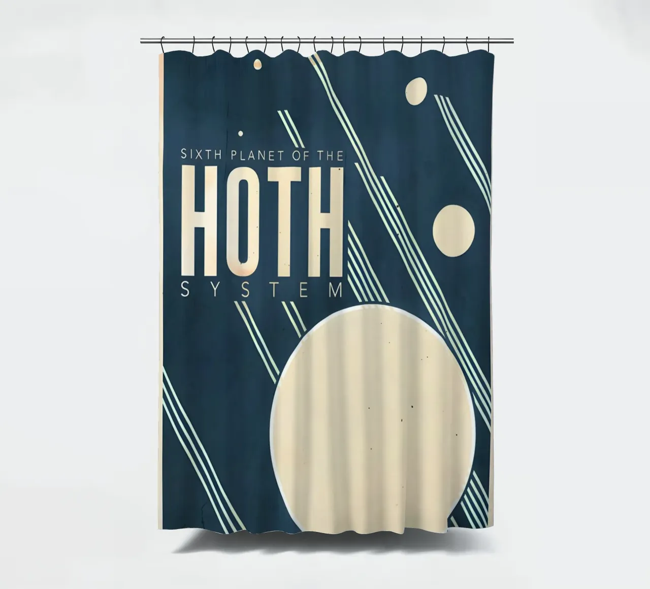 Sixth Planet Of The Hoth System tenda da doccia da Robert Hoff
