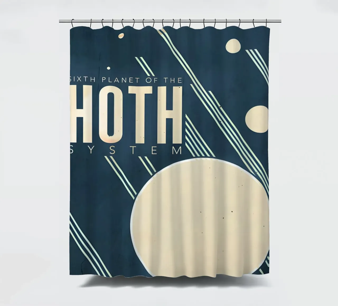 Sixth Planet Of The Hoth System tenda da doccia da Robert Hoff
