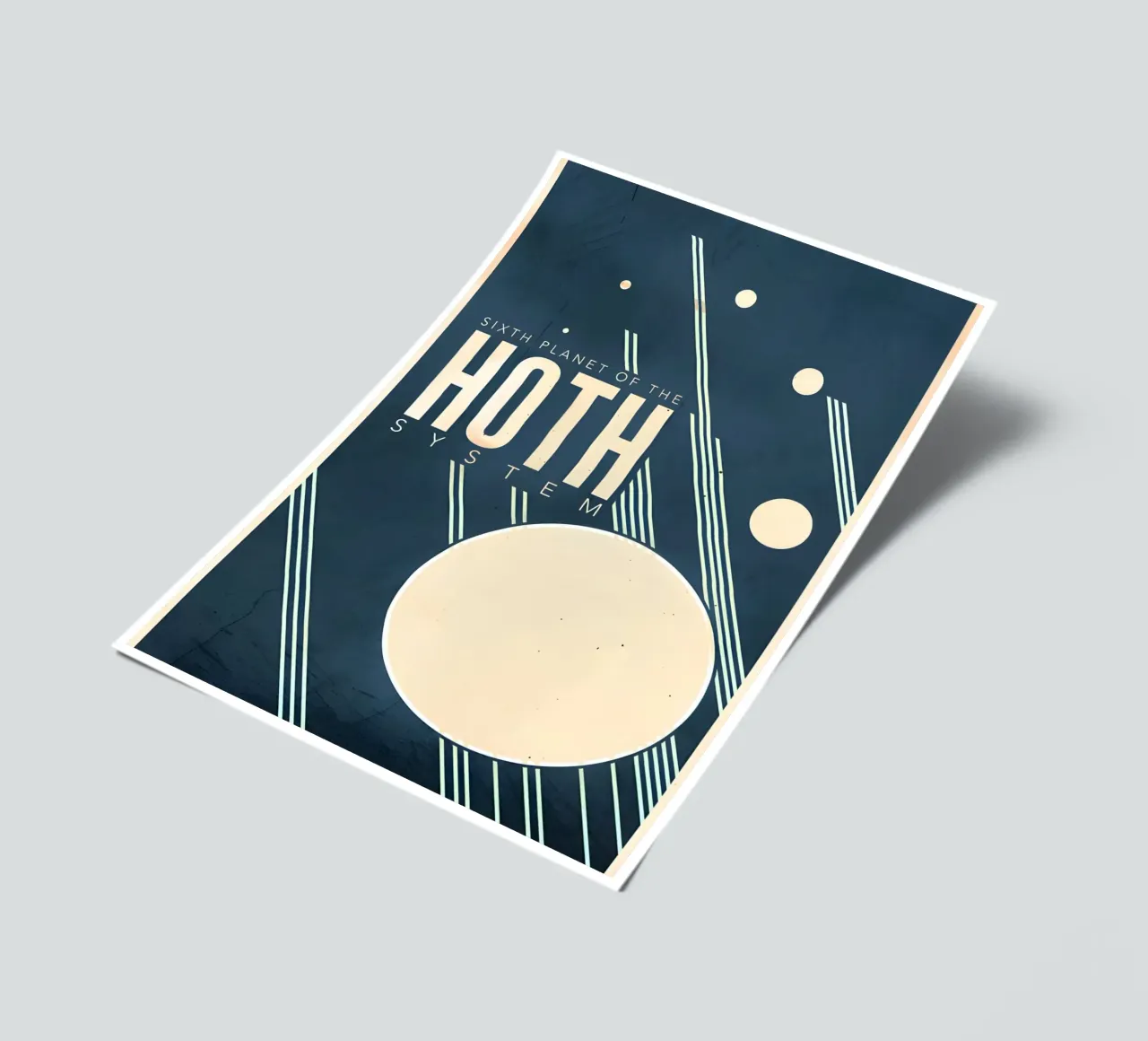 Sixth Planet Of The Hoth System foglio adesivo da Robert Hoff