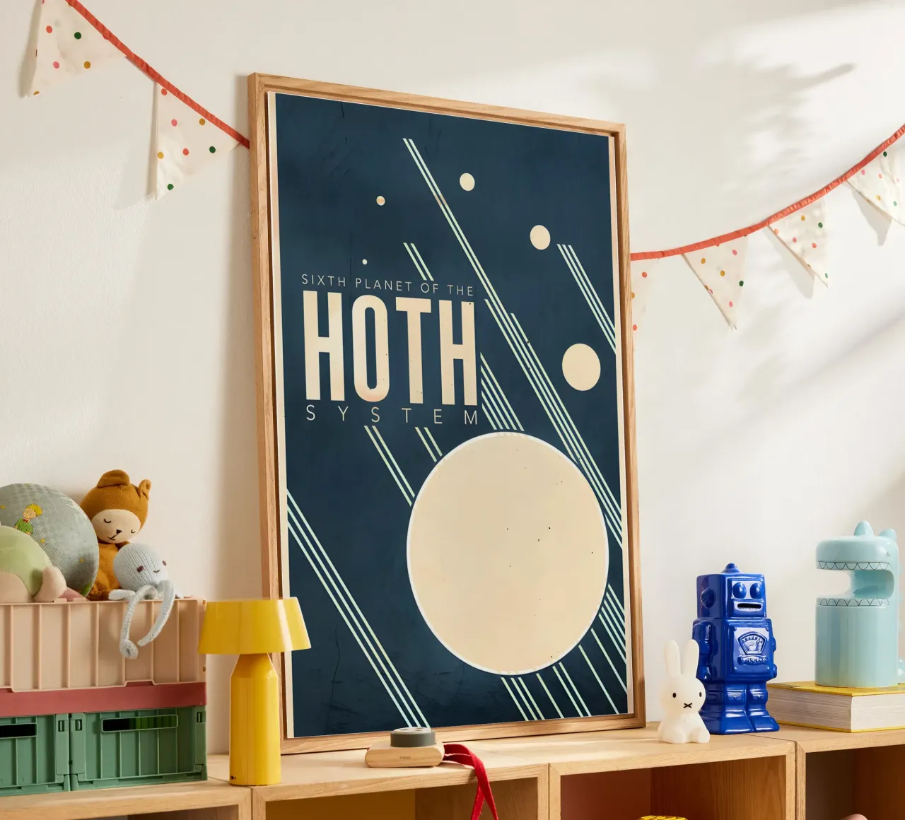 Sixth Planet Of The Hoth System plexiglass da Robert Hoff