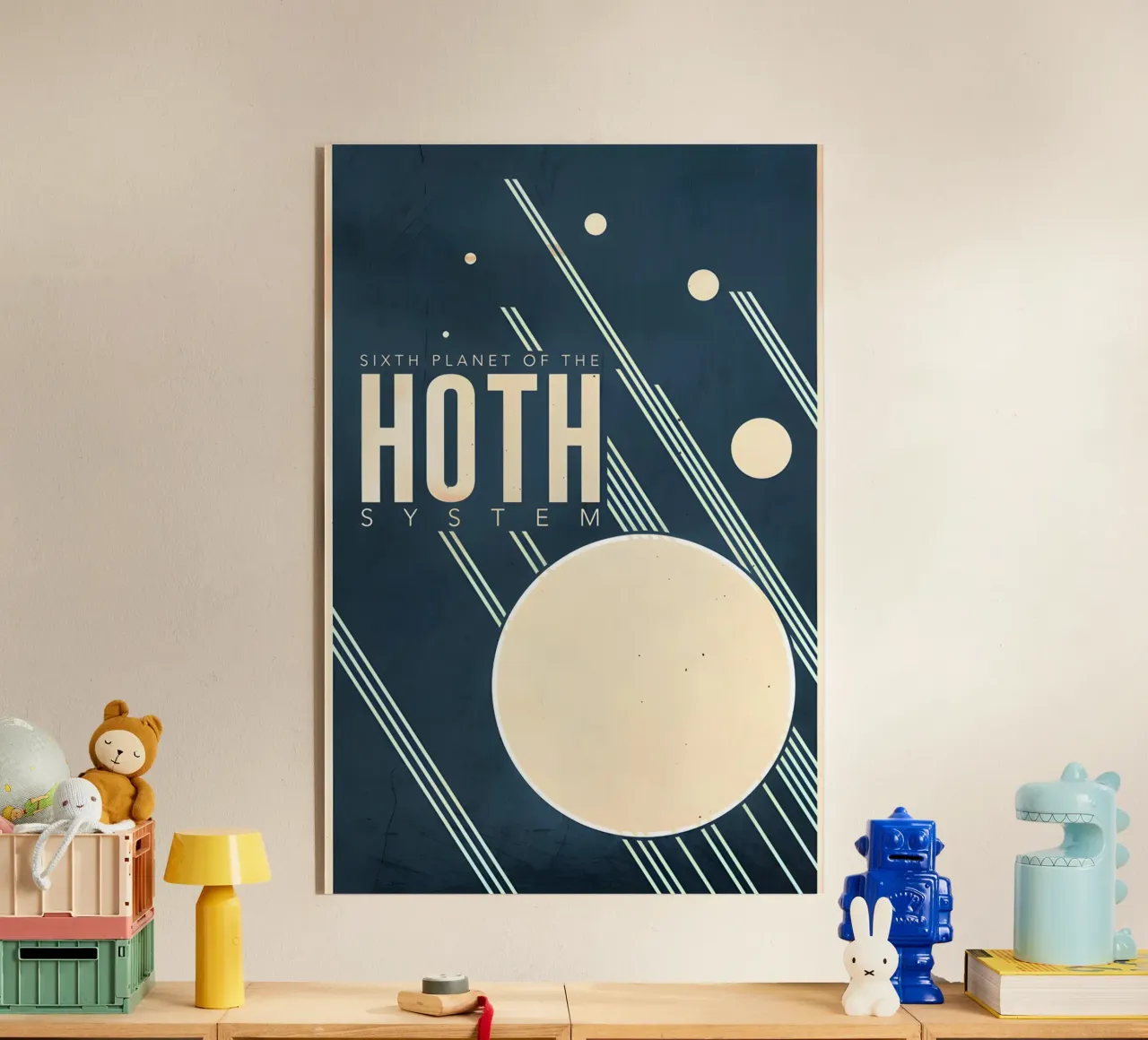 Sixth Planet Of The Hoth System plexiglass da Robert Hoff