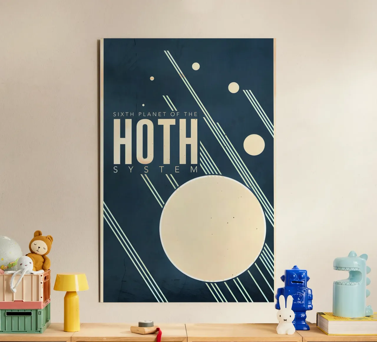 Sixth Planet Of The Hoth System alluminio dibond da Robert Hoff