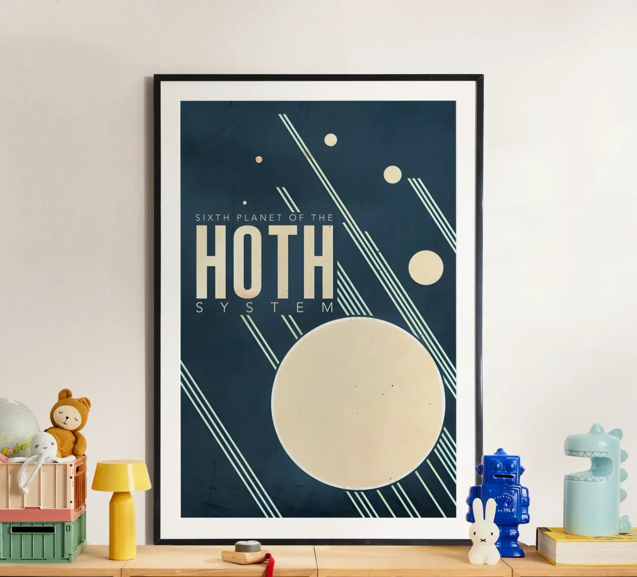 Sixth Planet Of The Hoth System carta hahnemühle da Robert Hoff
