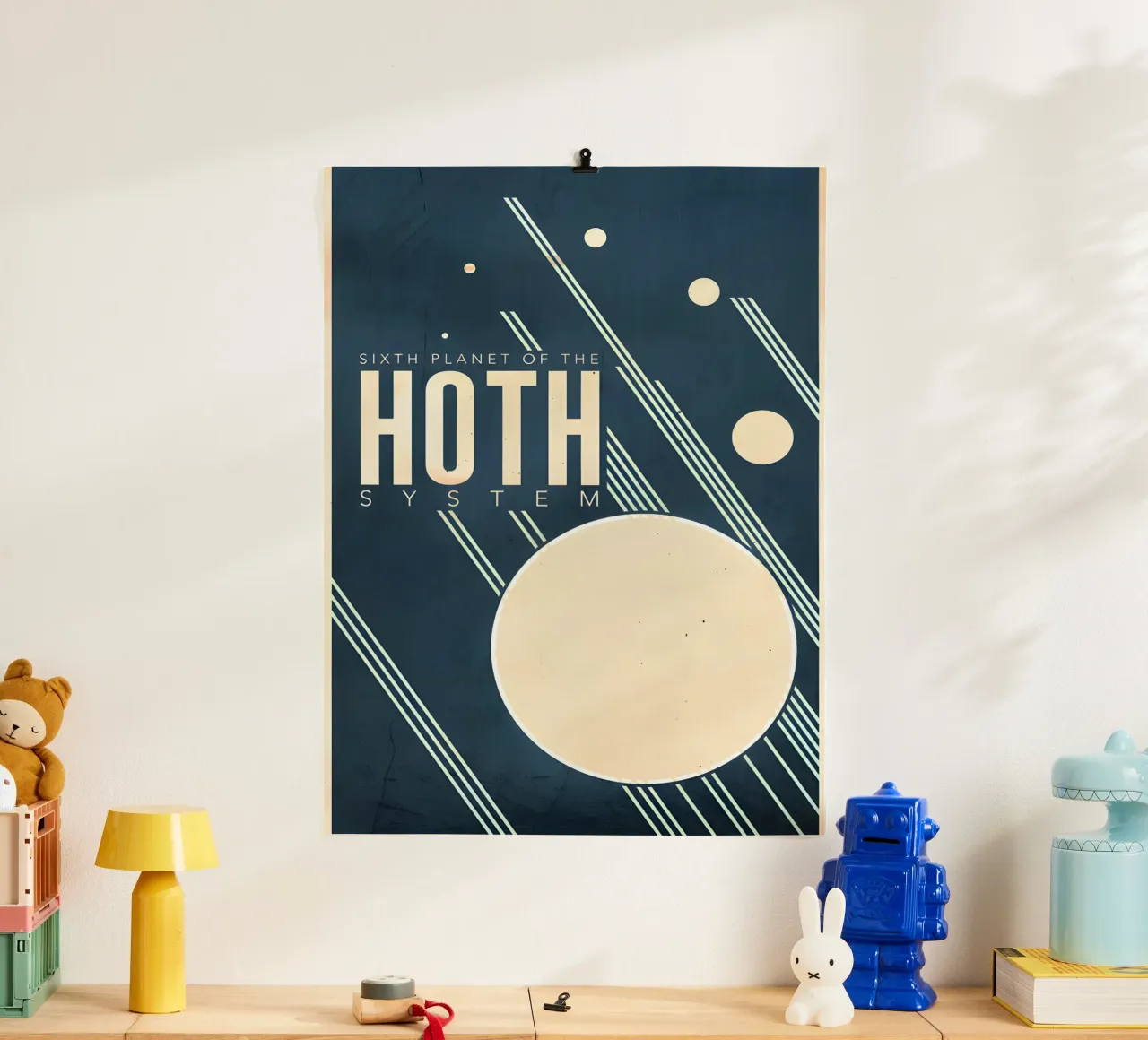 Sixth Planet Of The Hoth System carta hahnemühle da Robert Hoff