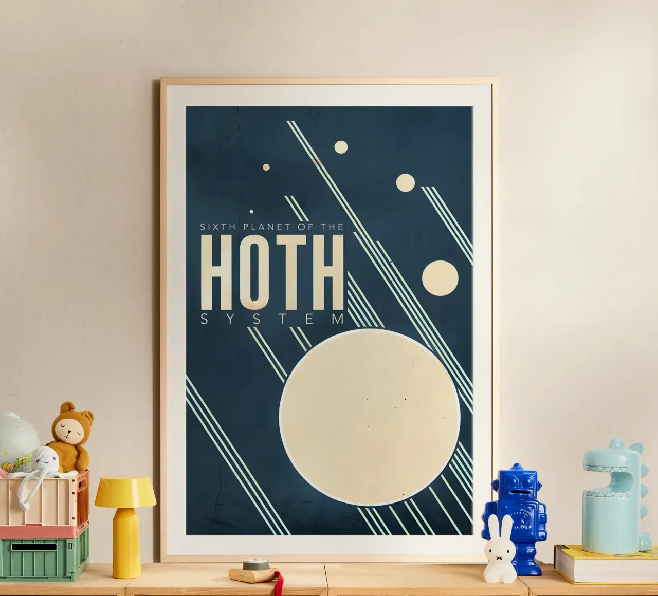 Sixth Planet Of The Hoth System carta hahnemühle da Robert Hoff
