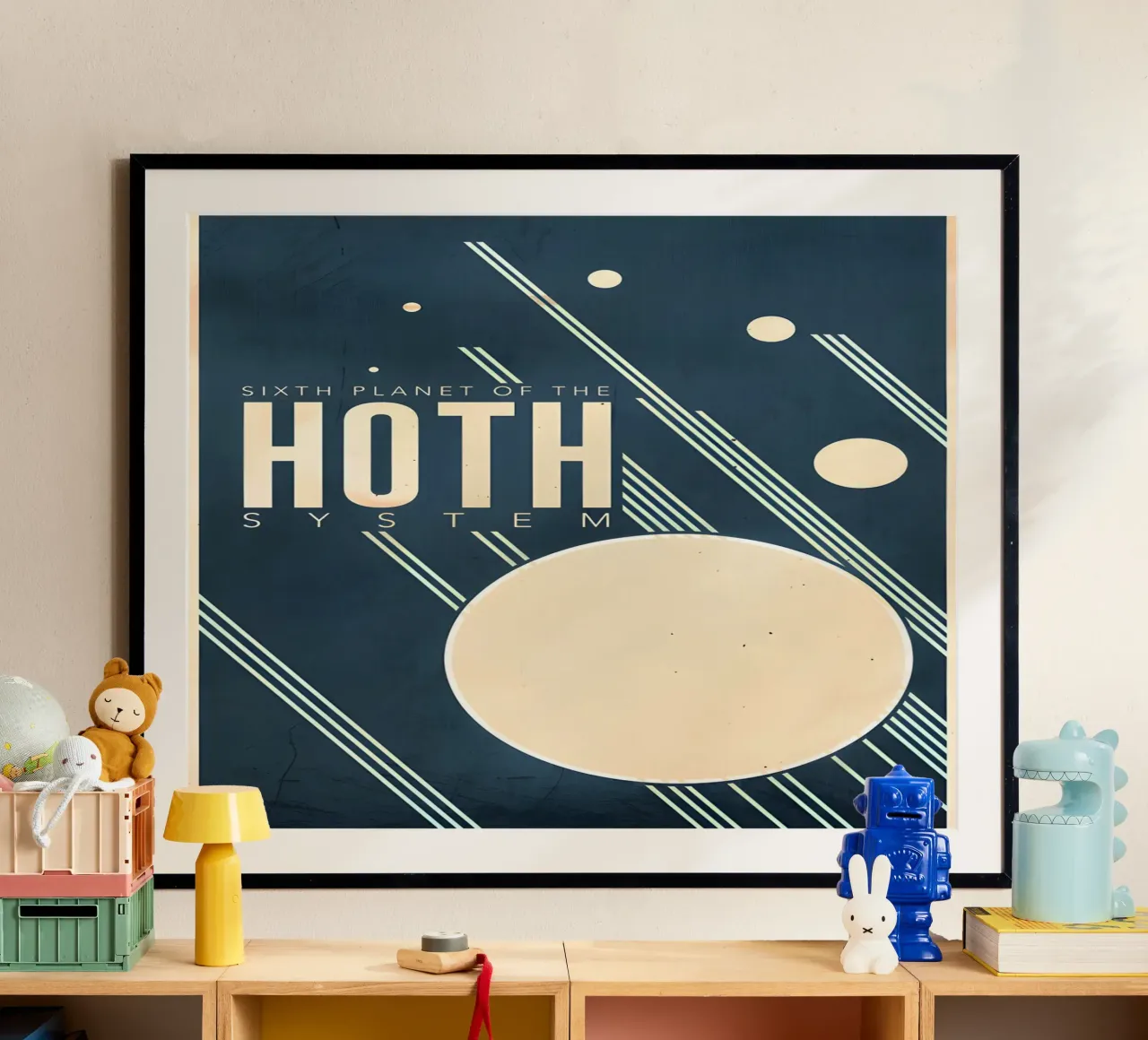 Sixth Planet Of The Hoth System carta hahnemühle da Robert Hoff