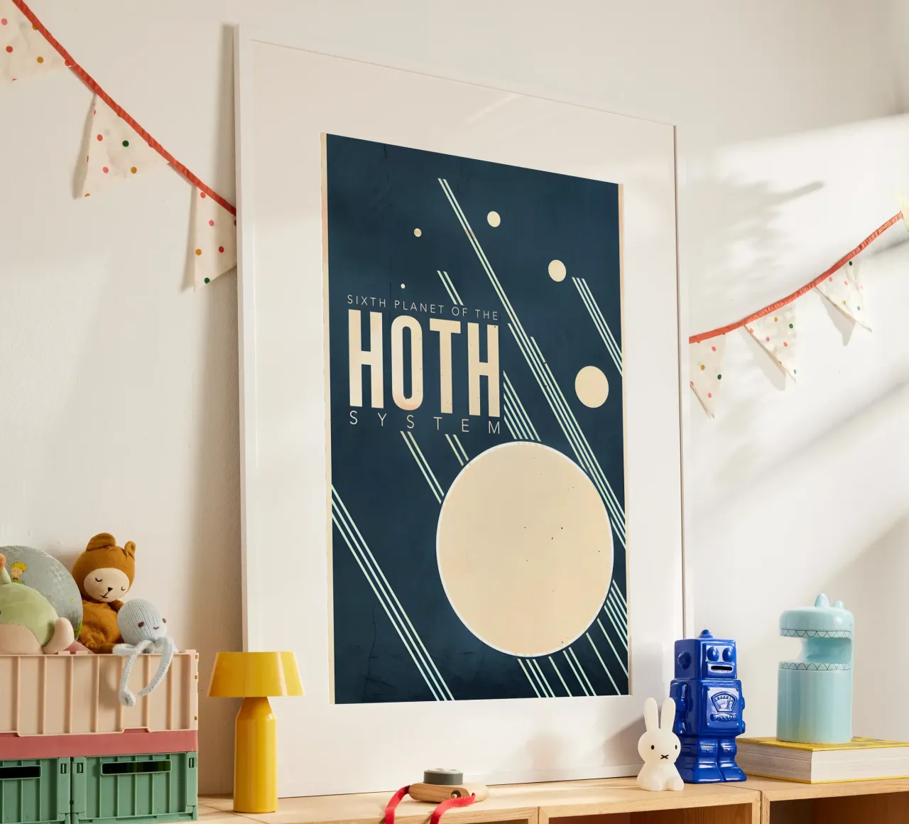 Sixth Planet Of The Hoth System carta hahnemühle da Robert Hoff
