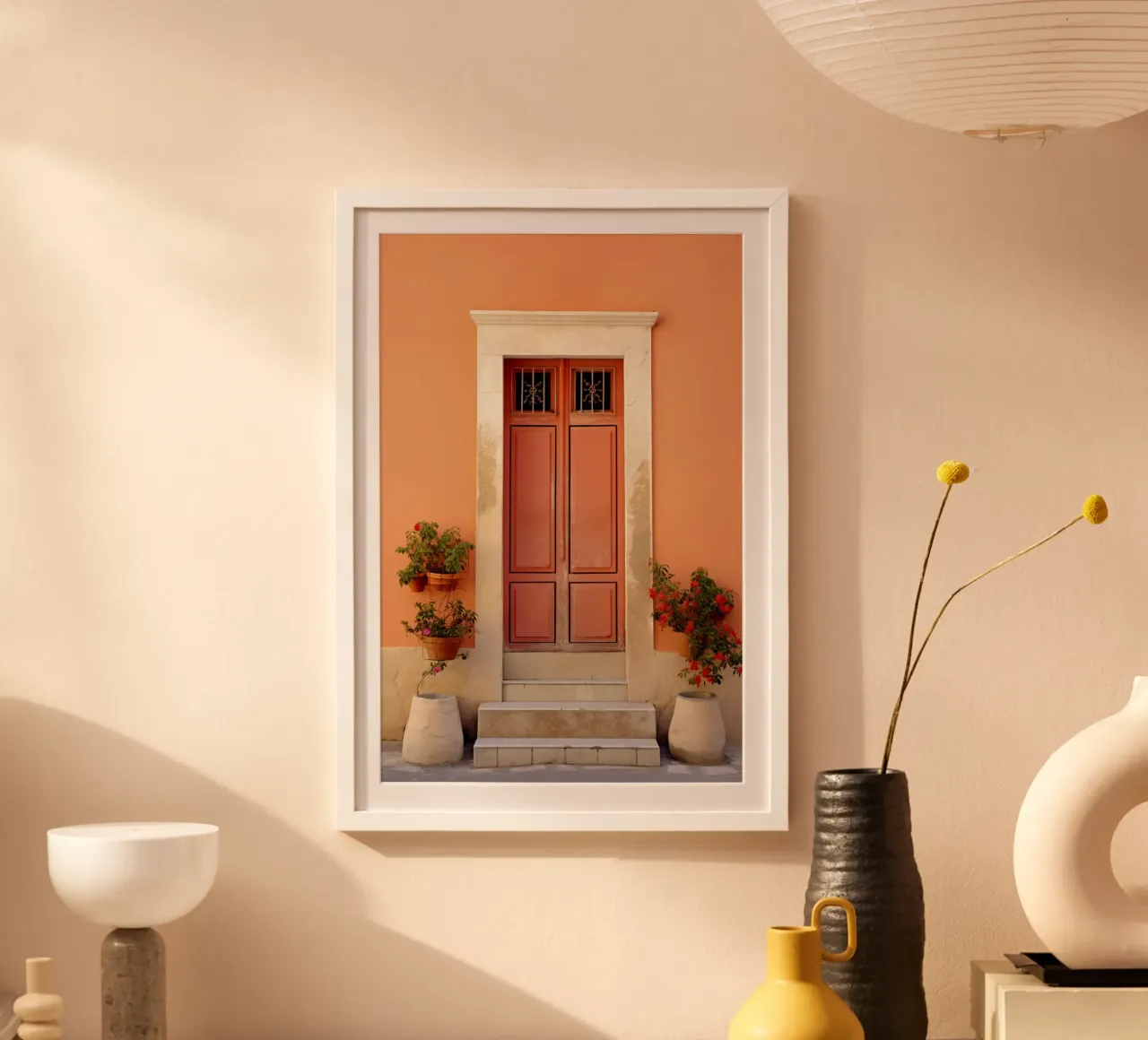 Mediterranean Door poster da Artsy Bessy
