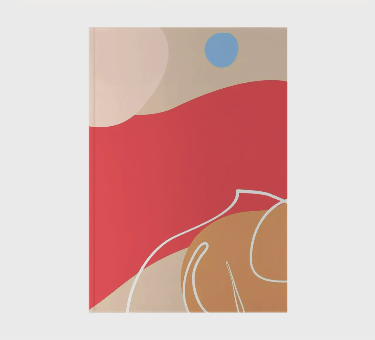 Abstract | Printable | Minimal | Organic | Forms | Interior cuaderno de PrintCessStudio