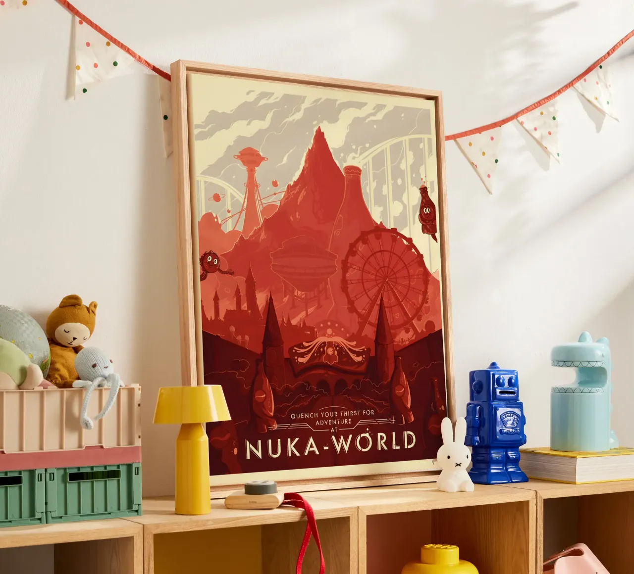 Nuka World tela con Cornice a cassetta da Robert Hoff