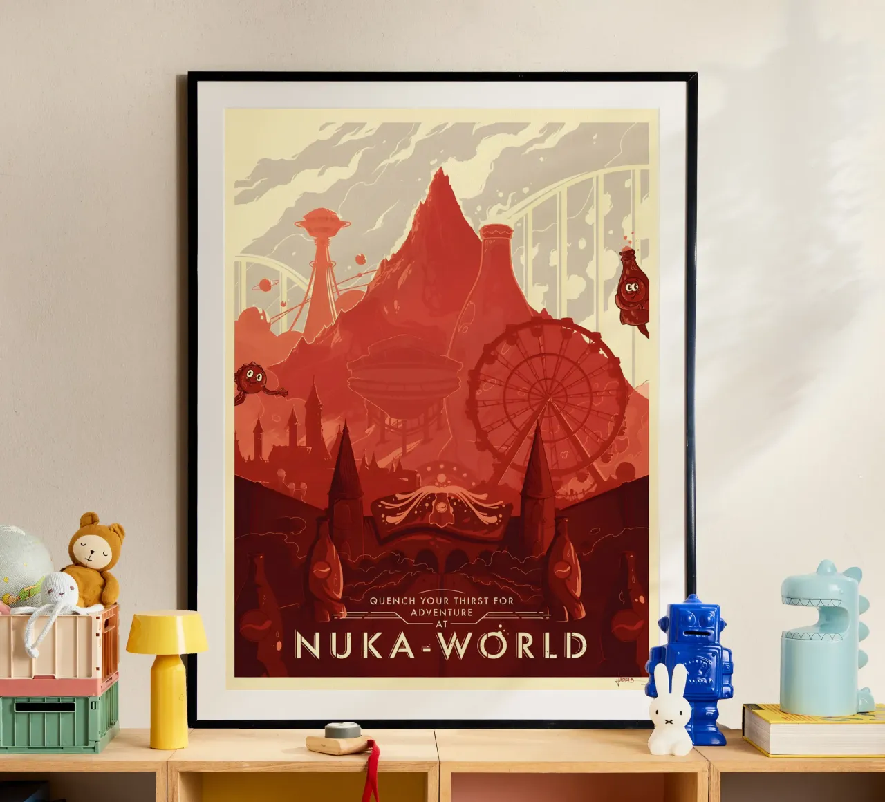 Nuka World poster da Robert Hoff