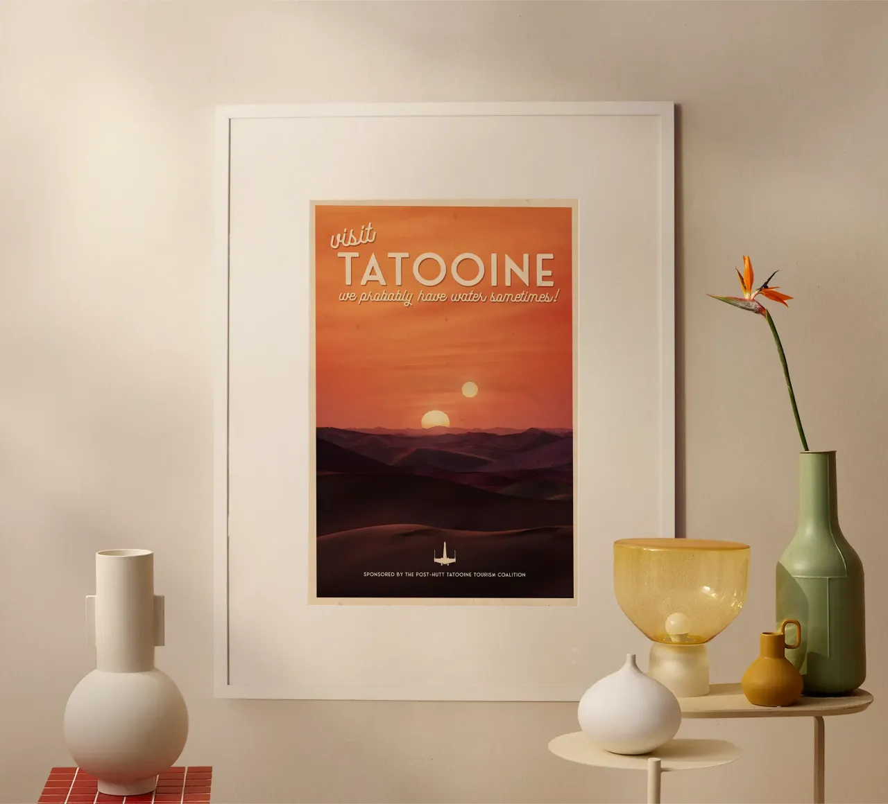 Visit To Tatooine poster da Robert Hoff