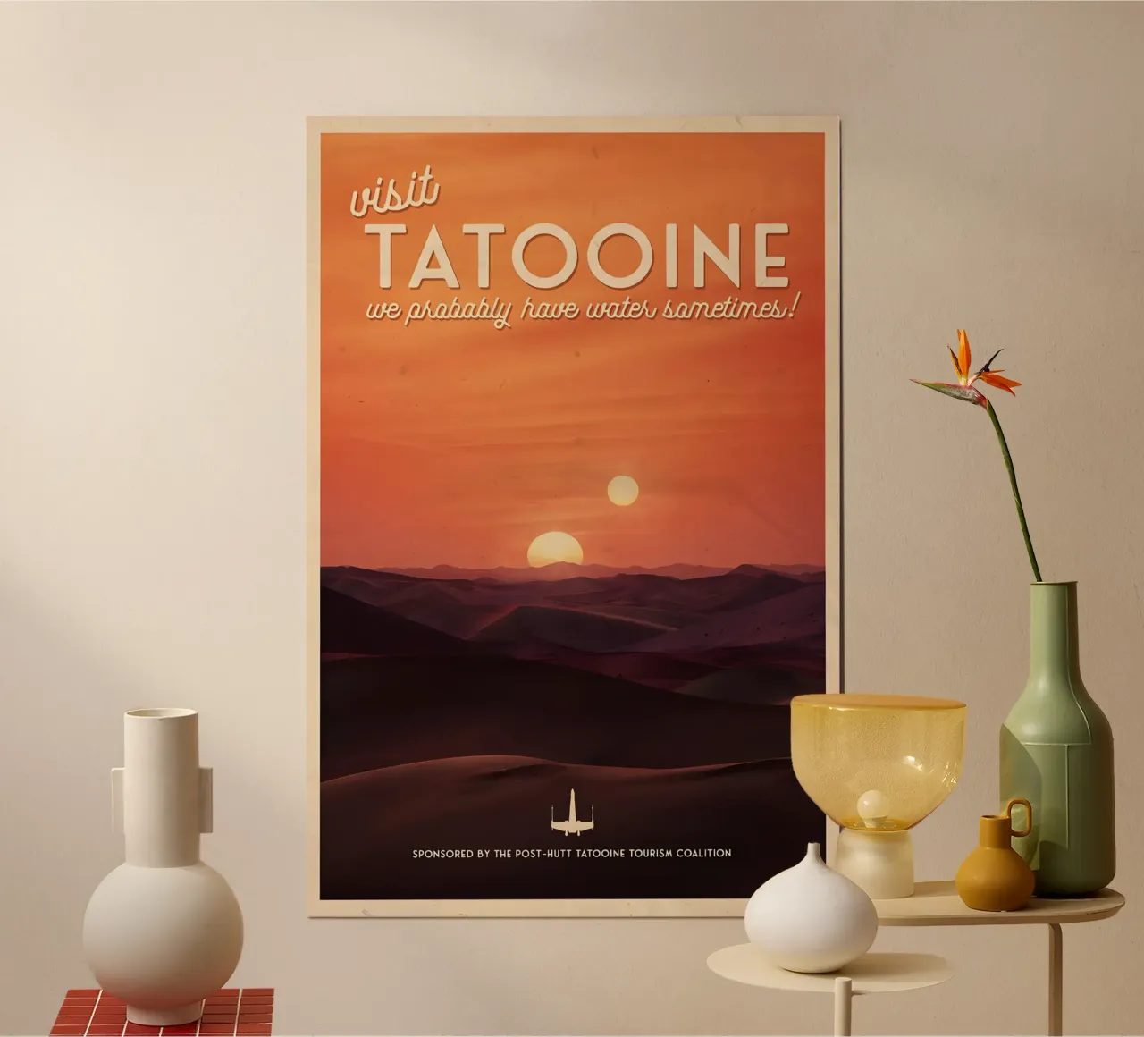 Visit To Tatooine poster da Robert Hoff