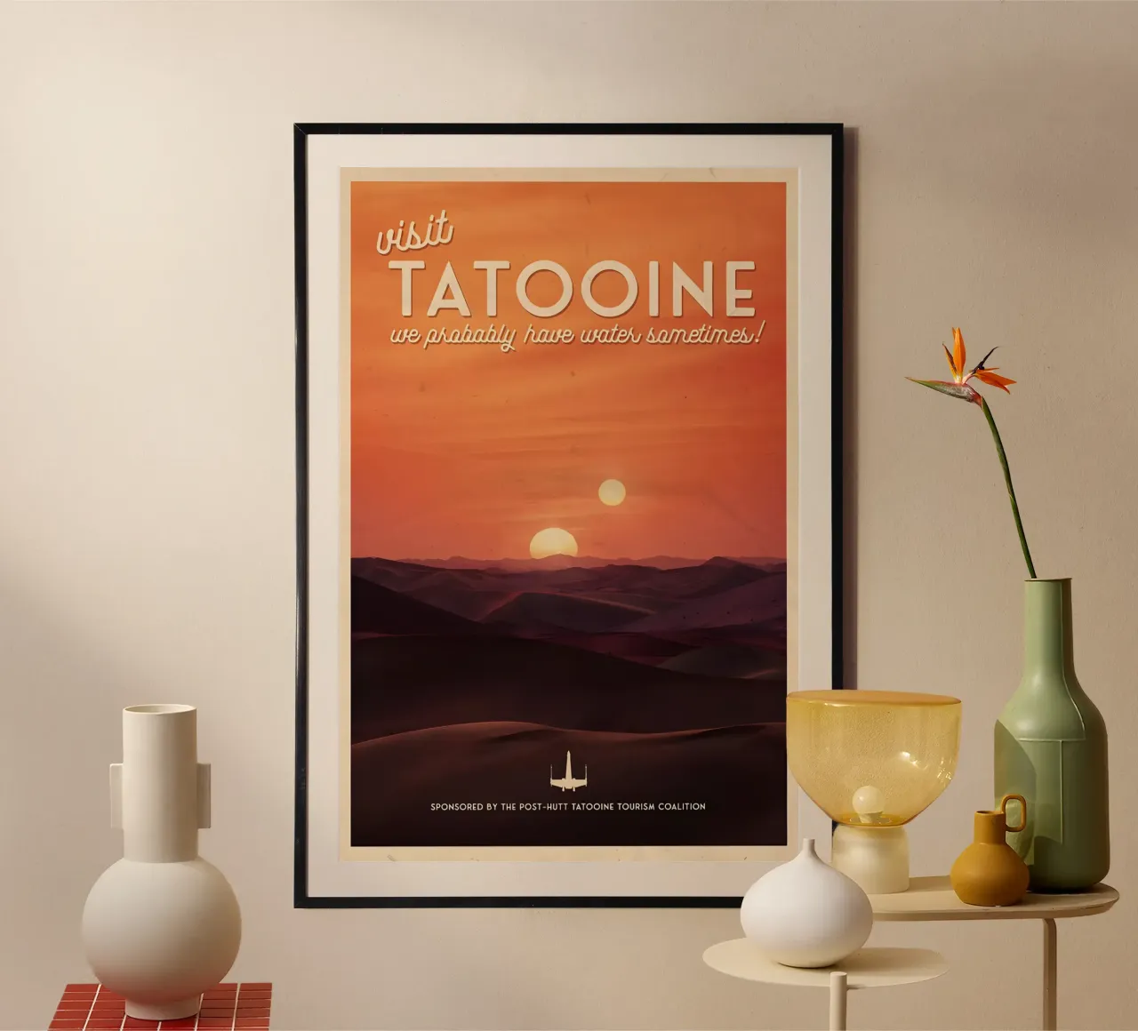 Visit To Tatooine poster da Robert Hoff