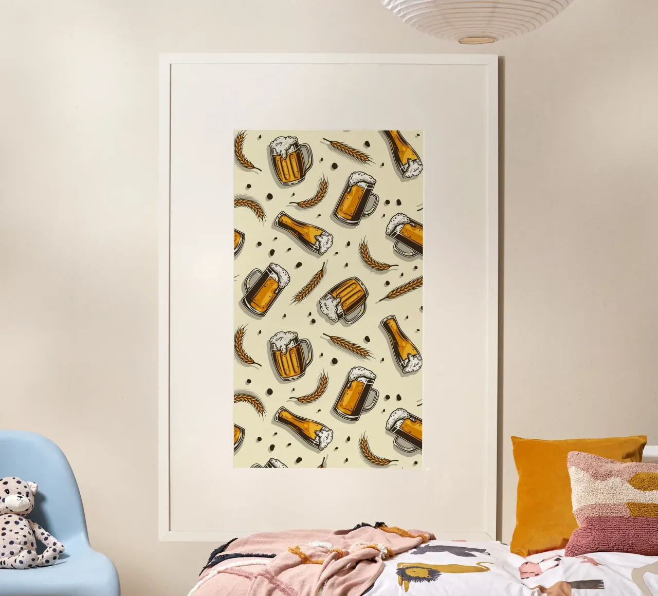beer and barley poster da firmana