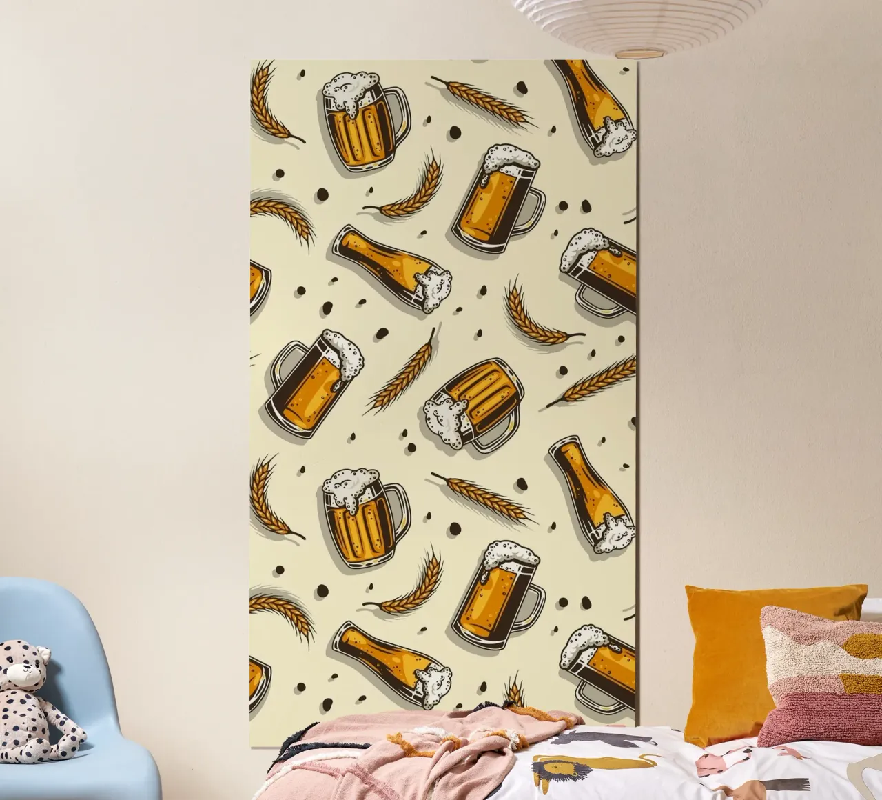 beer and barley poster da firmana
