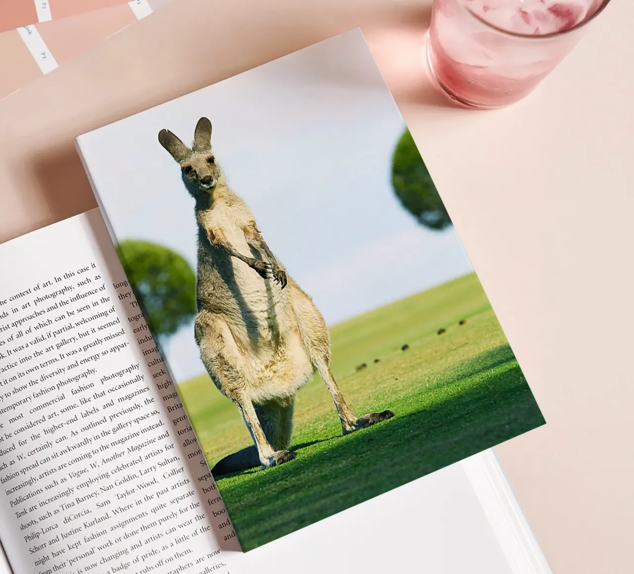 Leap into Design notebook by Nature's Palette