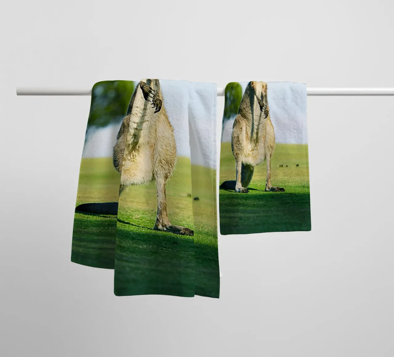 Spring in design badhanddoek van Nature's Palette