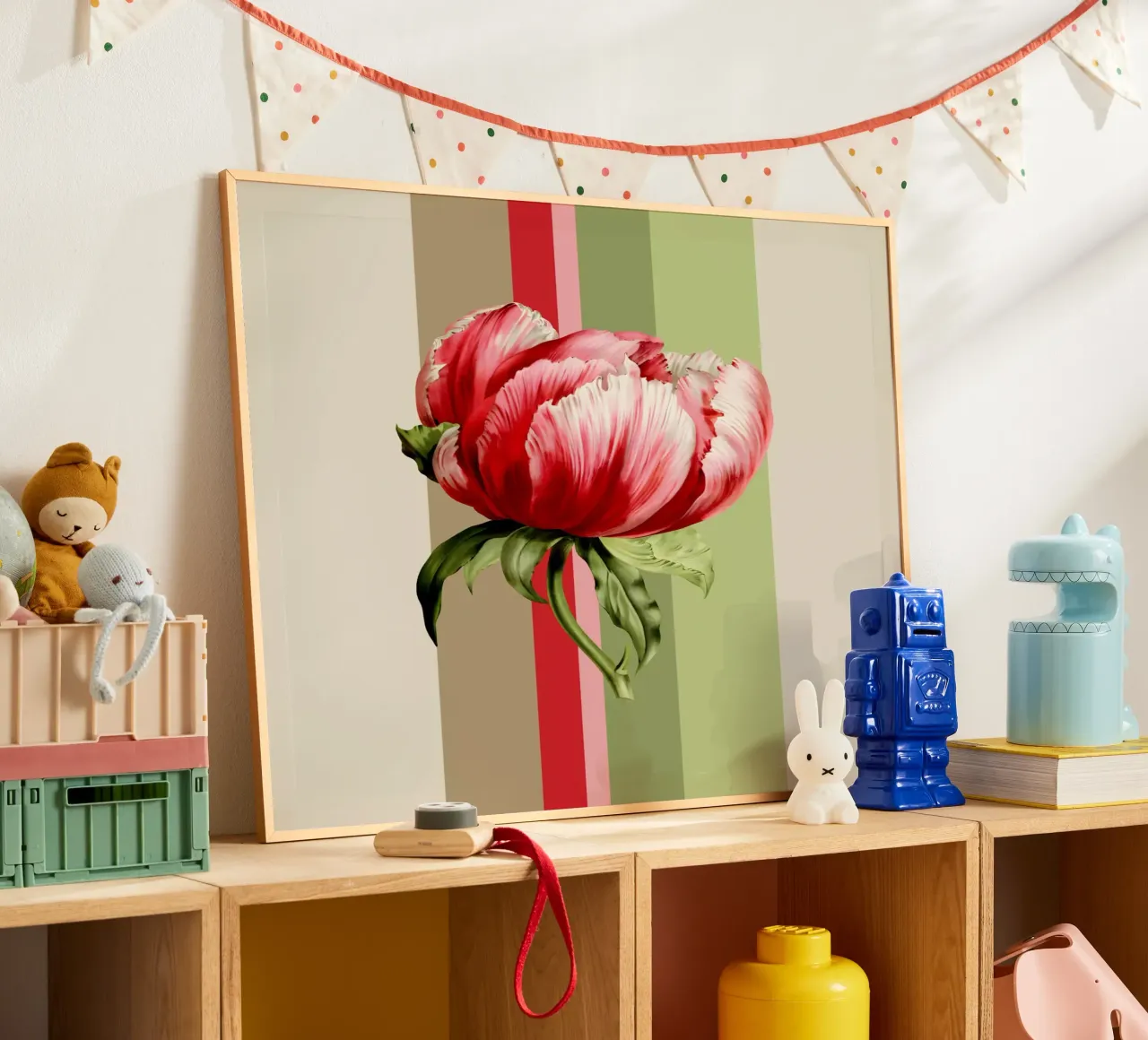 Belle Botanica 4 Tulpe poster da superprint
