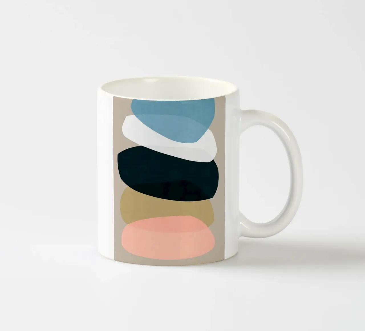 Forme astratte tazza in ceramica da Sabine Klein