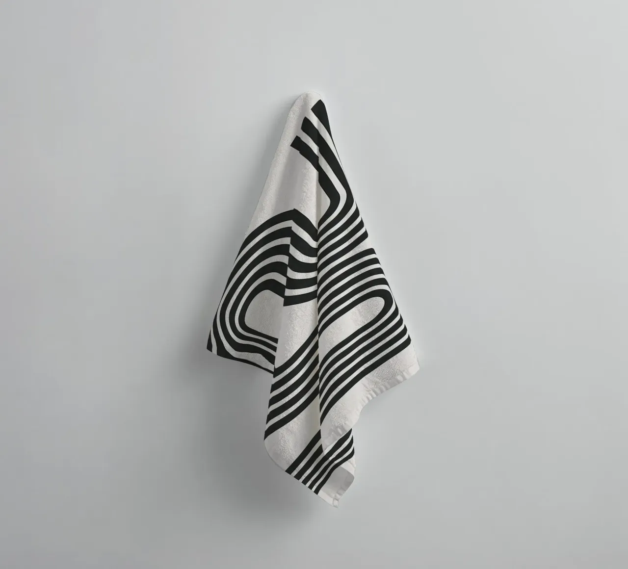 Linee minimaliste asciugamano da bagno da Sabine Klein